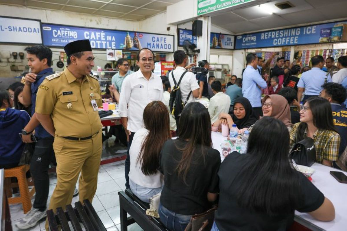 Gibran dan Wagub Jateng "ngantin" bareng di UKSW
