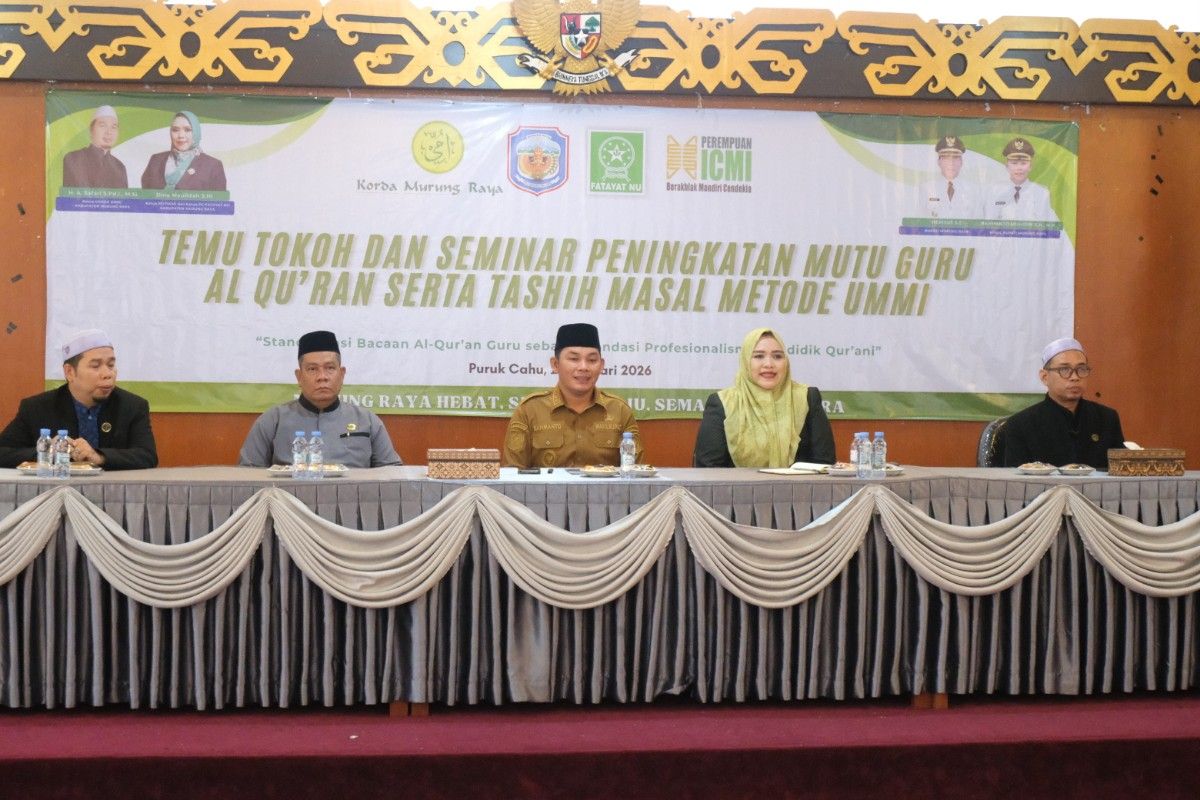 Pemkab Murung Raya dukung tashih massal Metode Ummi tingkatkan mutu guru