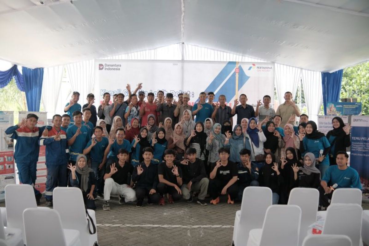 PGN Area Bojonegoro gelar edukasi keselamatan gas bumi di Lamongan