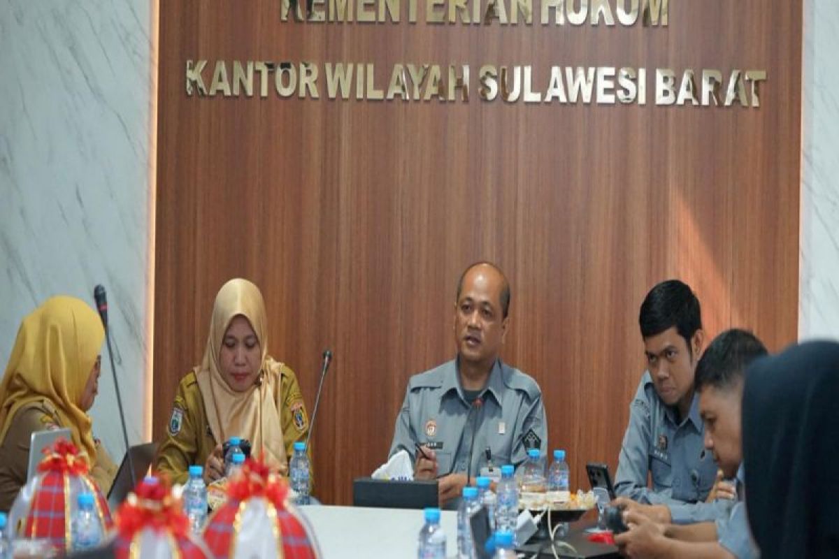 Kemenkum Sulbar harmonisasi dua Ranperbub