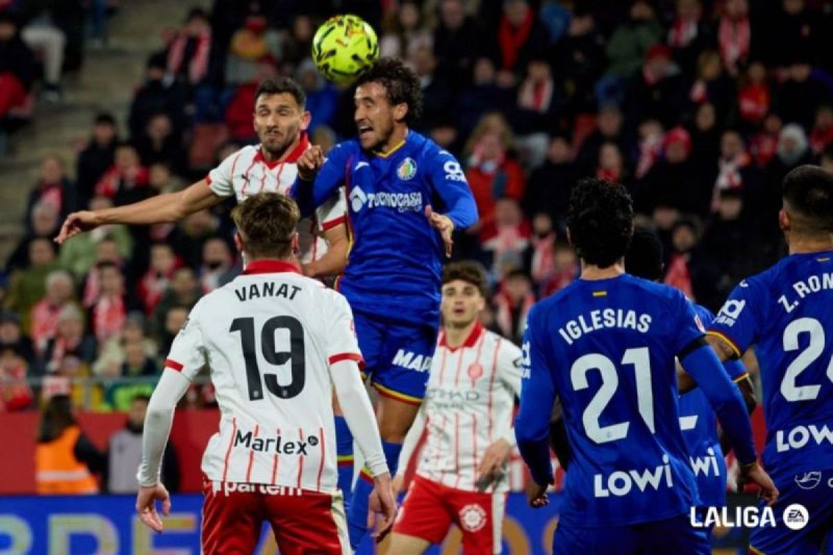 Vitor Reis Jadi Pahlawan! Girona Terhindar dari Kekalahan Lawan Getafe