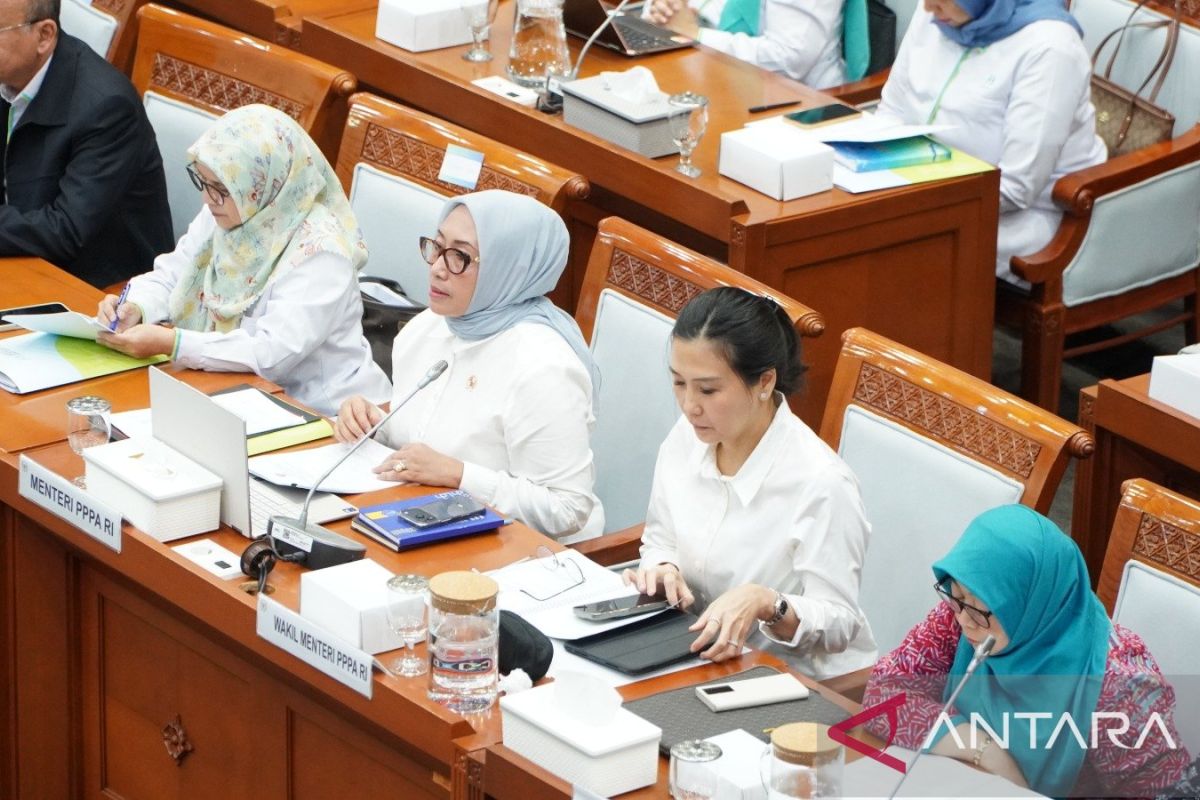 KemenPPPA paparkan capaian program kerja perempuan dan anak ke DPR