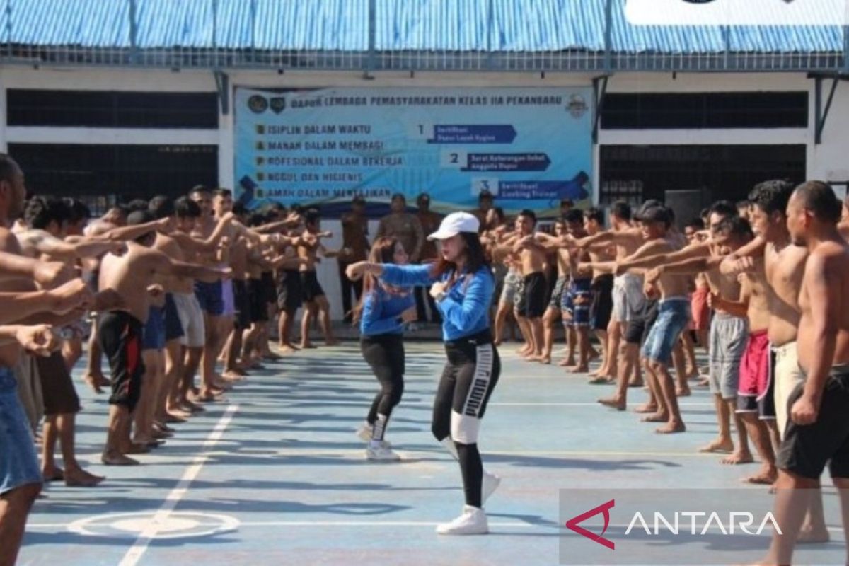 Lapas Pekanbaru Bagikan Perlengkapan Mandi