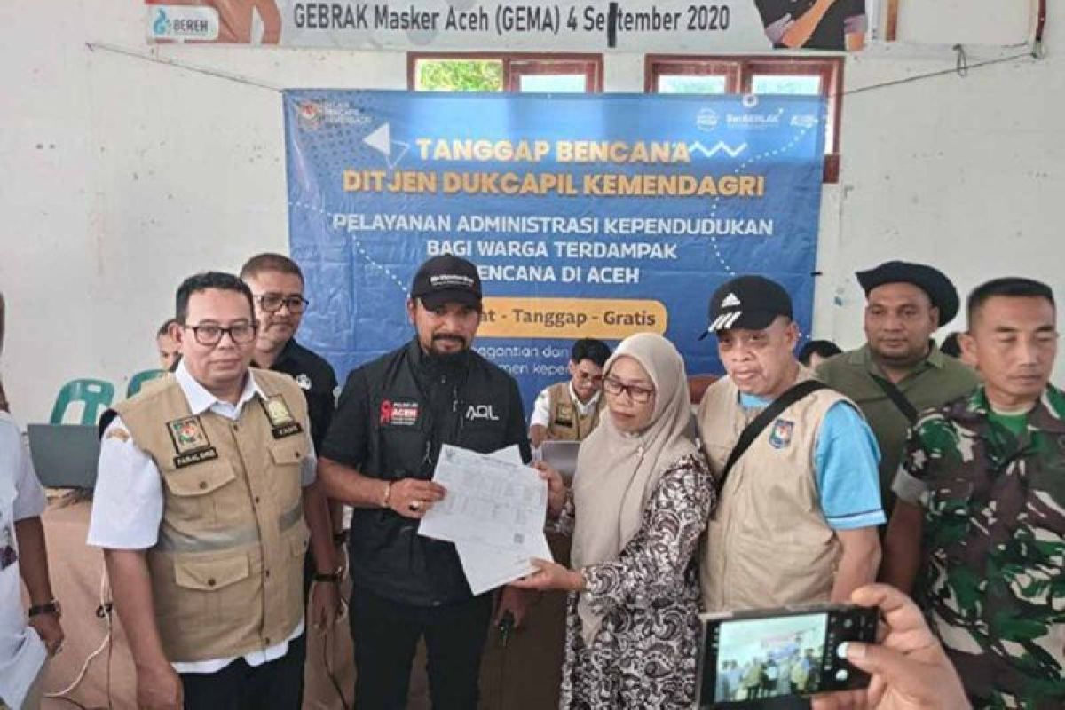 Disdukcapil Aceh Timur cetak 12 ribu dokumen kependudukan pascabencana