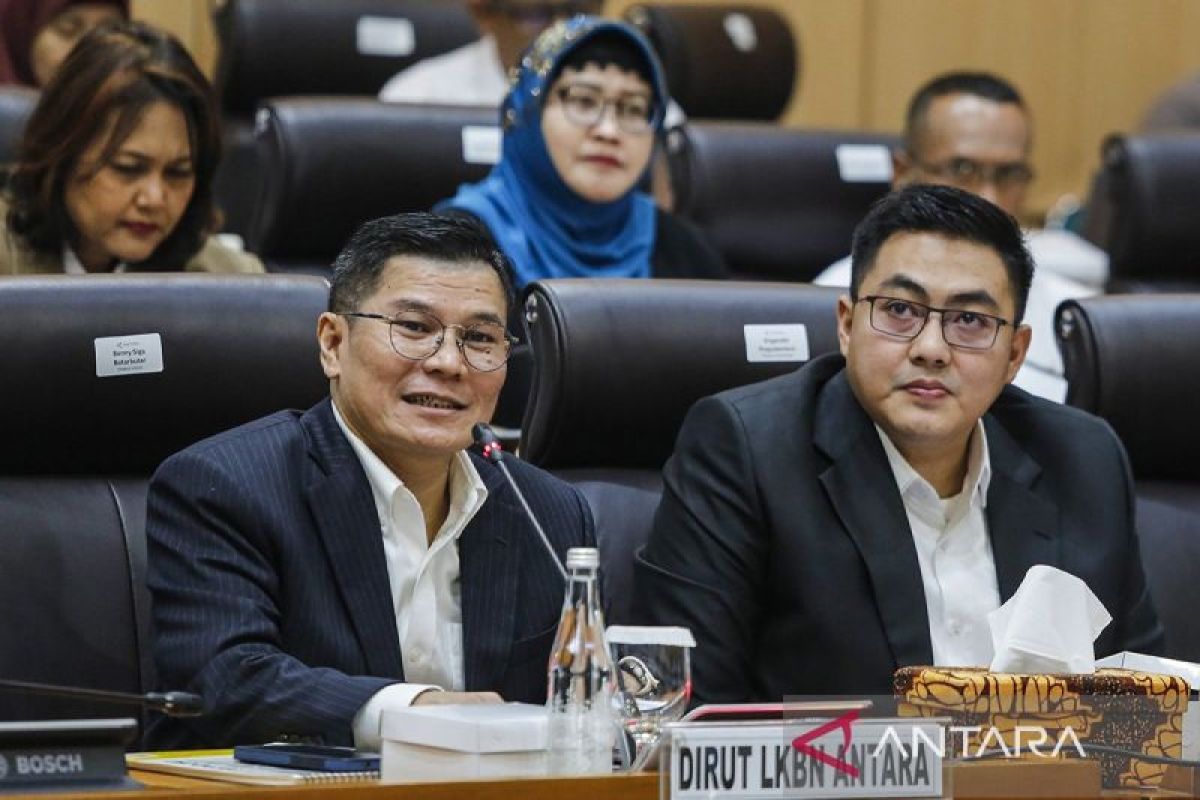 ANTARA sampaikan siap jadi amplifikator Piala Dunia saat rapat di DPR