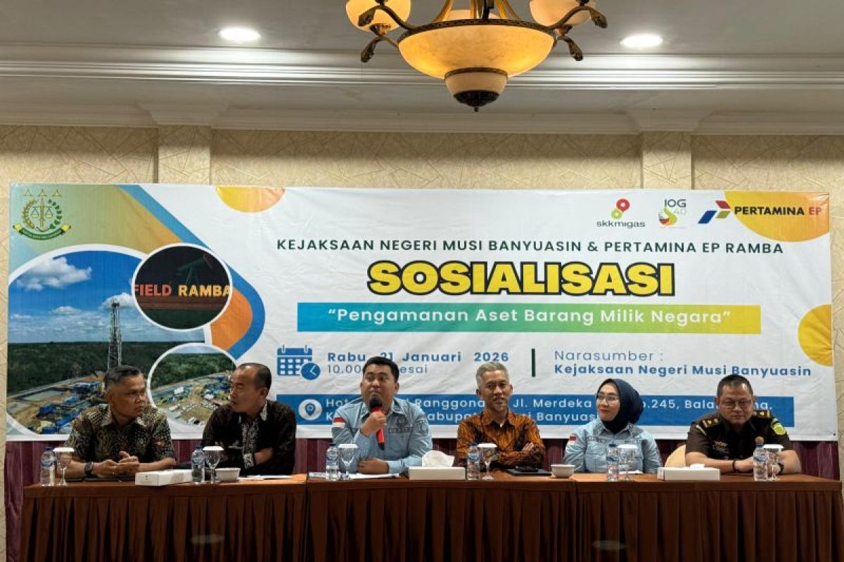 Pertamina EP Ramba Sumsel jalin sinergi dengan Kejaksaan dan SKK perkuat perlindungan aset negara