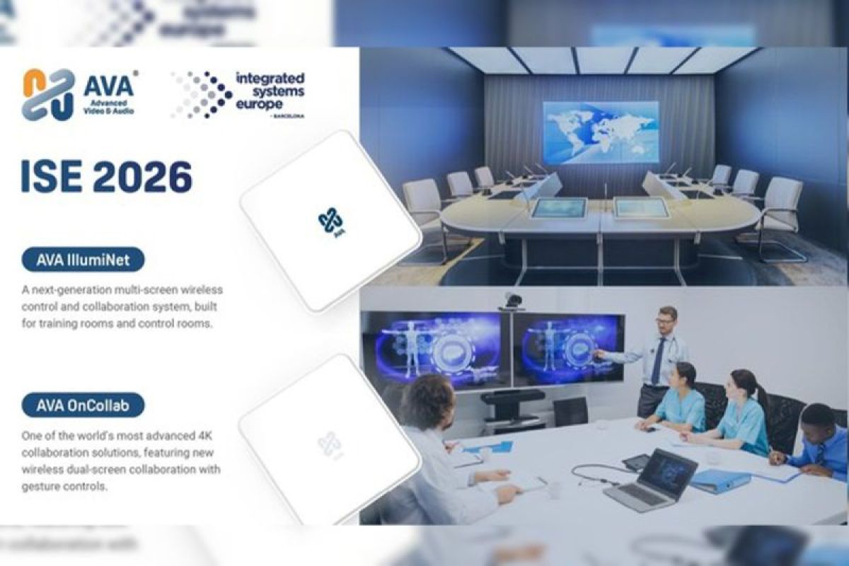 AVA Akan Pamerkan Solusi Kolaborasi Multi-Layar Generasi Terbaru di ISE 2026