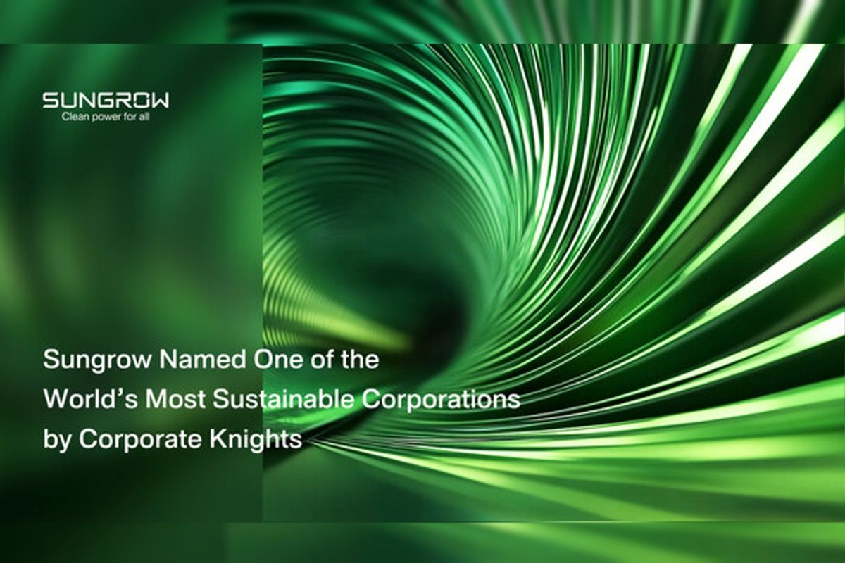 Sungrow Tempati Peringkat 12 Global dan Teratas di Sektor Perlengkapan Listrik dalam Corporate Knights Global 100 2026