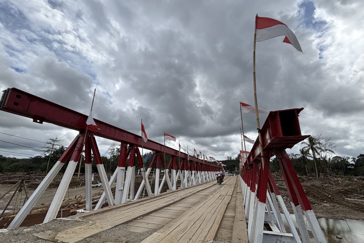 Ini keinginan Tapanuli Selatan terkait jembatan di atas Sungai Garoga