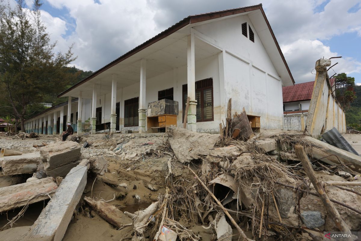 Sekolah terdampak banjir bandang di Gayo Lues belum dapat bantuan