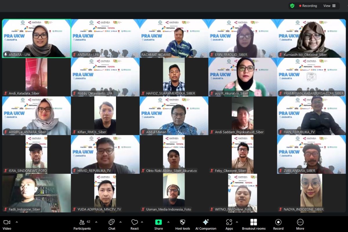 LKBN Antara gelar Pra-UKW untuk tingkatkan profesionalisme jurnalis