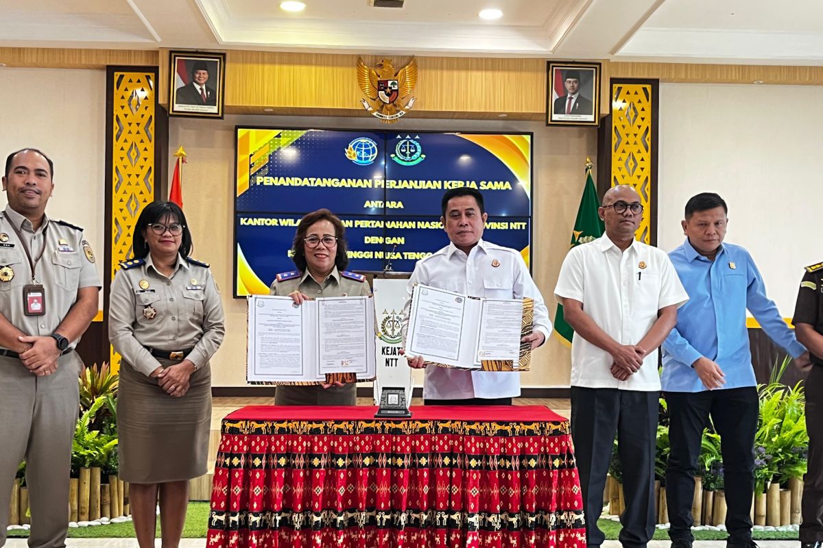 BPN NTT dan Kejati memperkuat sinergitas hukum pertanahan