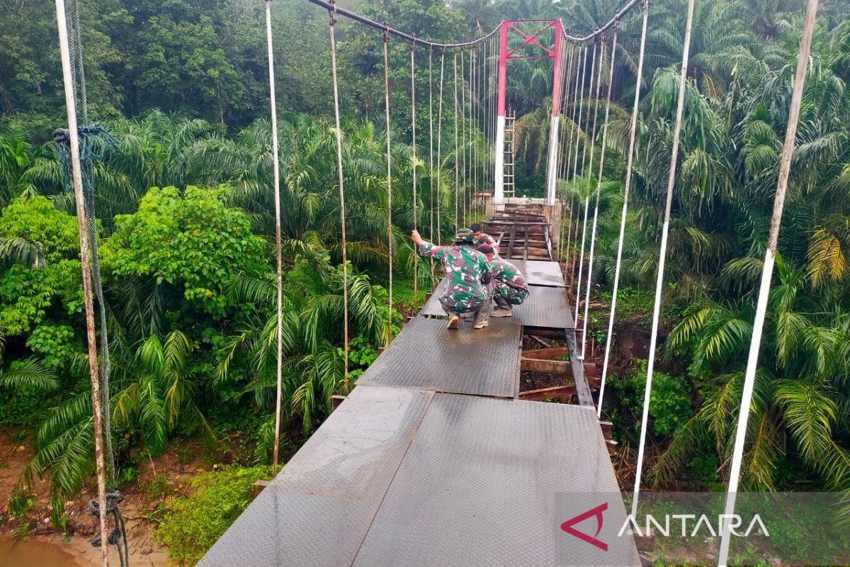 Bantuan Militer Percepat Pembangunan Delapan Jembatan di Sumatera Utara yang Terdampak Bencana
