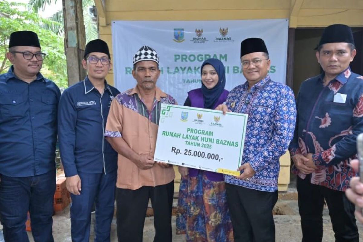 Pemkot Jambi - Baznas kolaborasi perbaikan Rumah Tidak Layak Huni