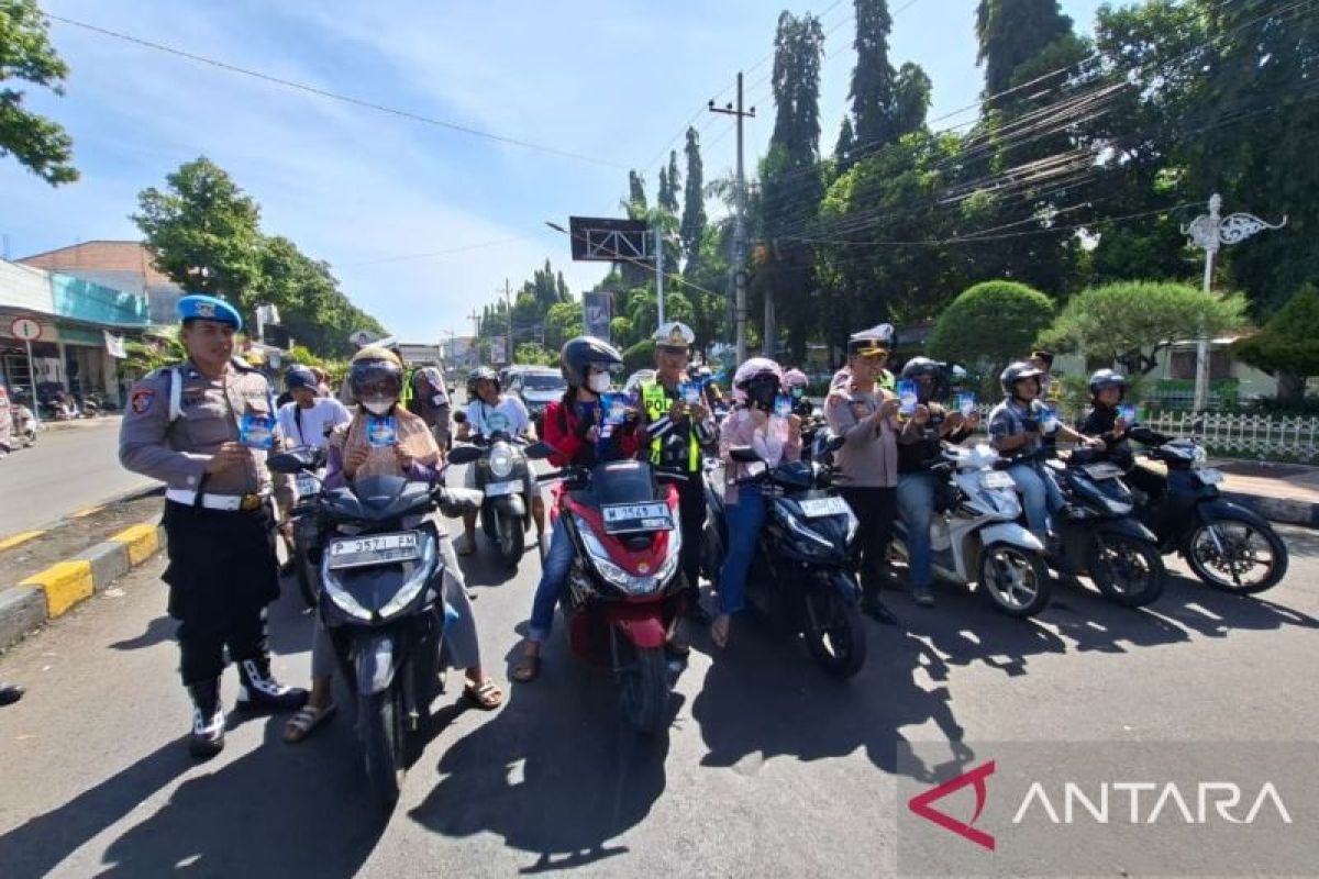 Polres Situbondo gelar sosialisasi pada hari pertama Ops Keselamatan