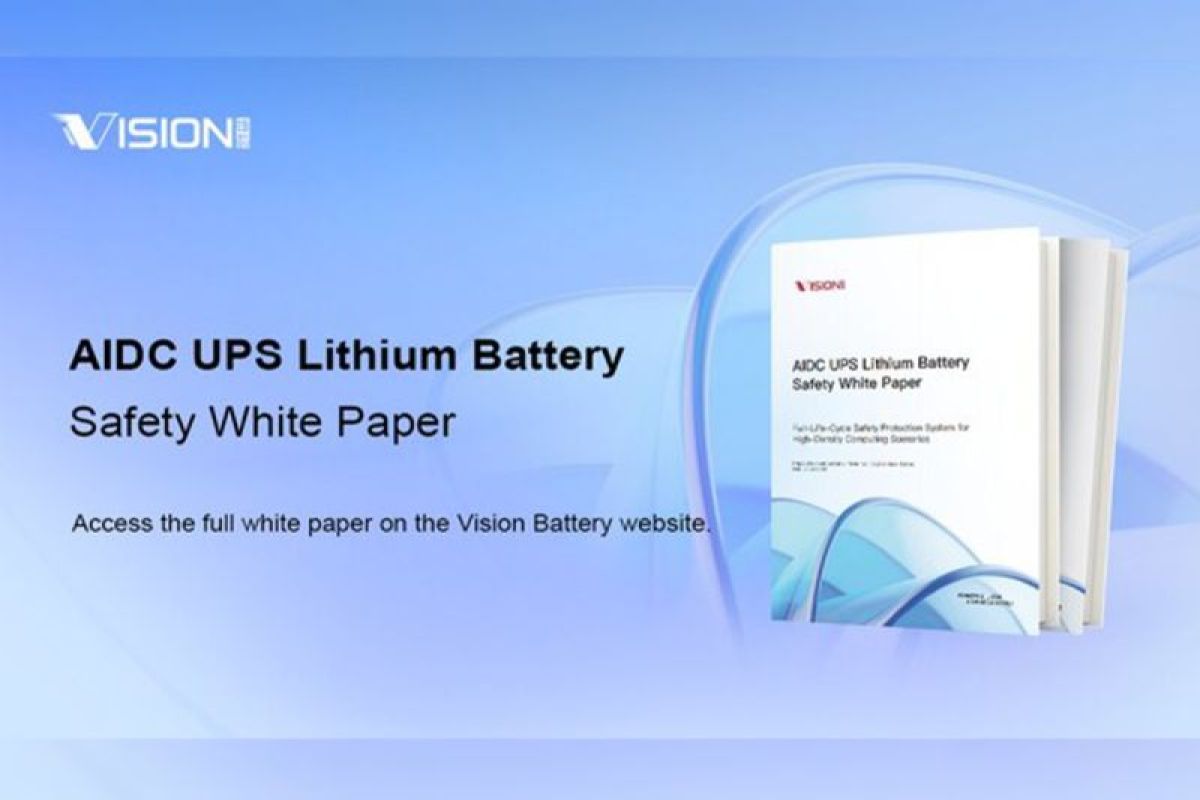 Vision Group Releases AIDC UPS Battery Safety White Paper