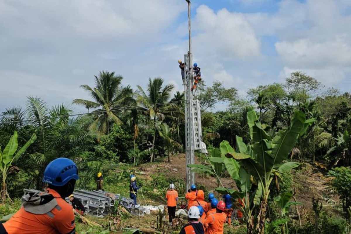 PLN relokasi SUTT antisipasi meluasnya lubang longsor di Aceh Tengah 
