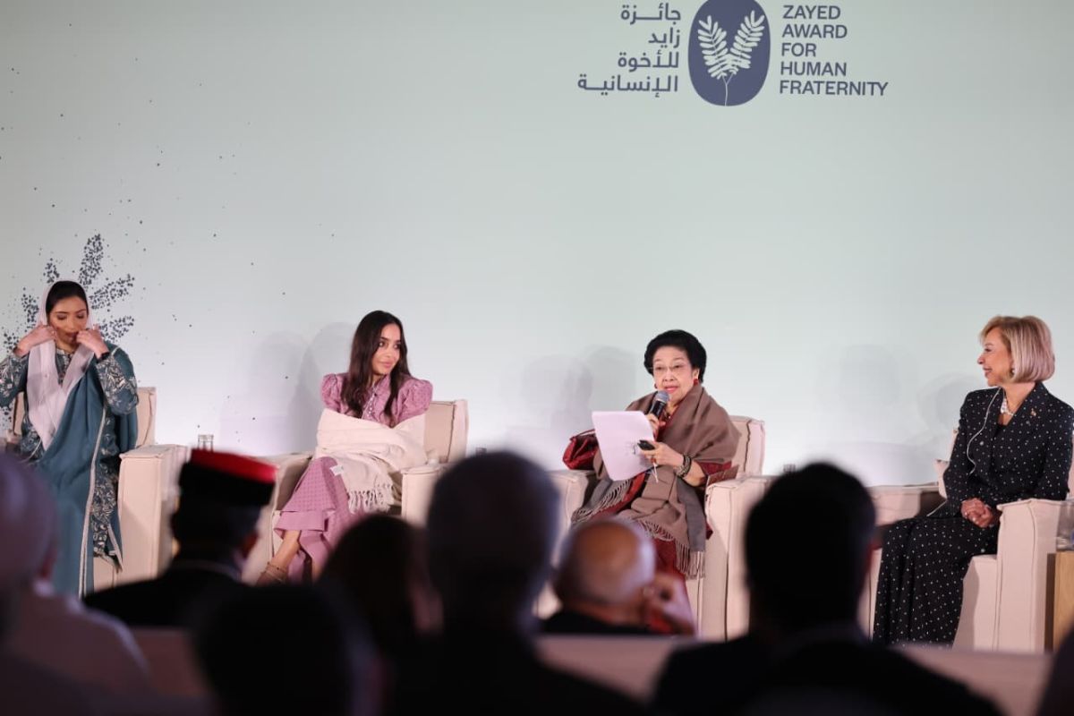 Megawati: Kepemimpinan perempuan bukan dominasi, tapi merangkul