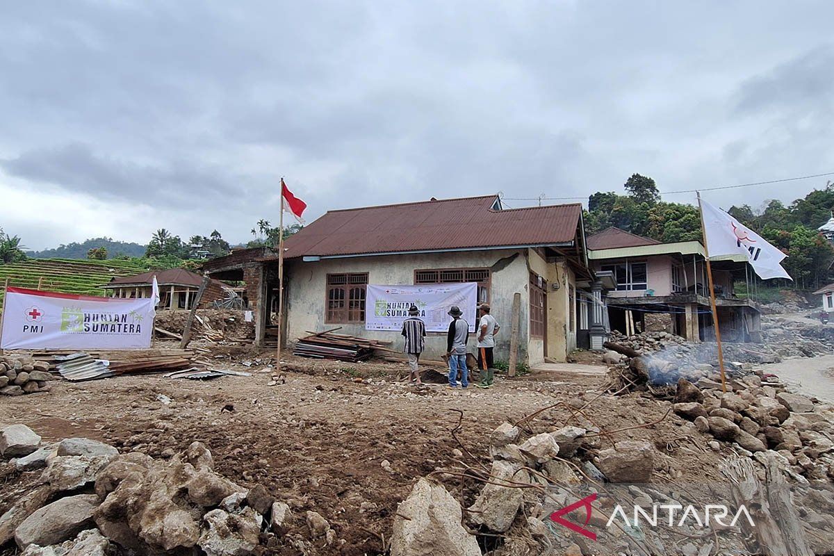 PMI Jaksel bangun 15 unit Huntap bagi warga terdampak di Malalak