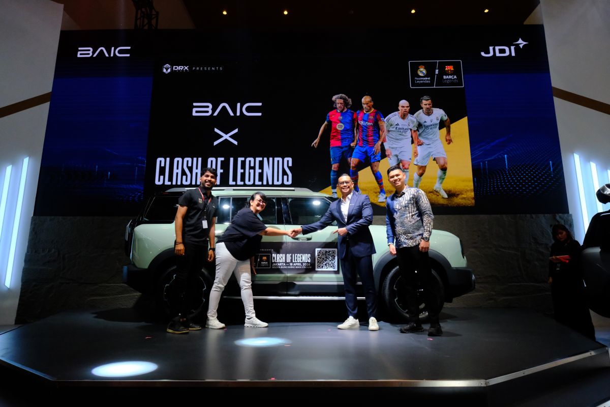 Nostalgia El Clasico hadir di Jakarta lewat Clash of Legends