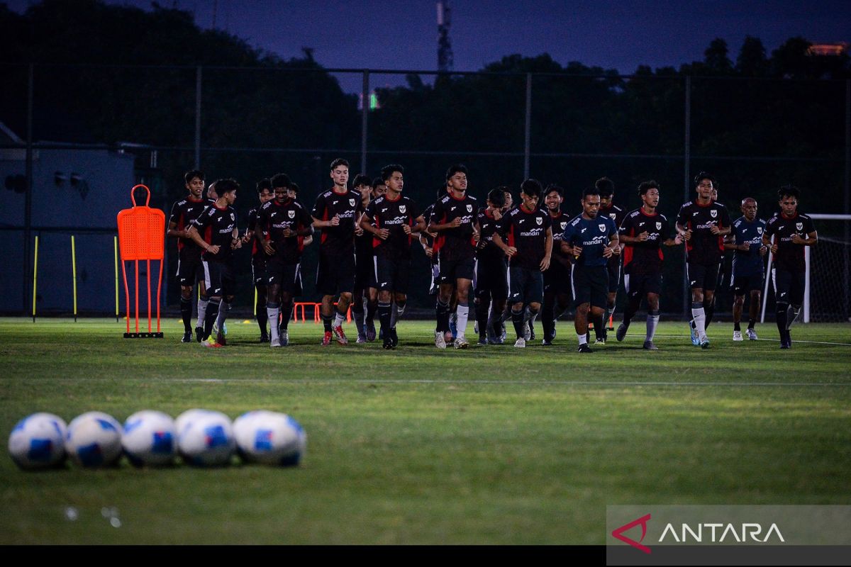 Melihat latihan Timnas Indonesia U-17 jelang lawan Cina