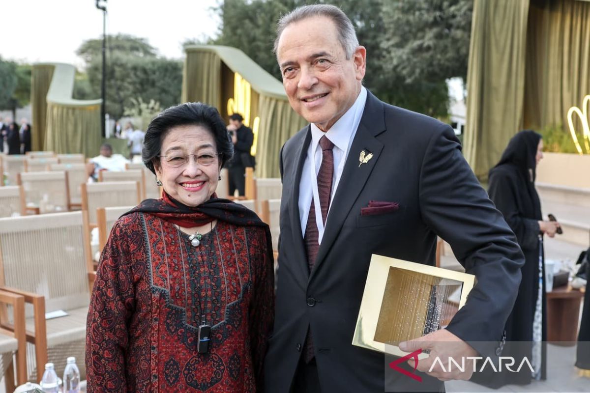 Megawati ucapkan selamat kepada para pemenang Zayed Award 2026