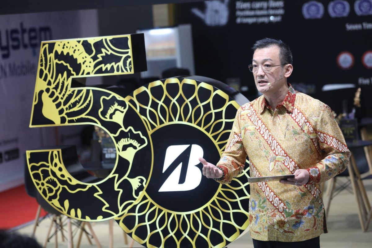 Bridgestone Indonesia rayakan hari jadi yang ke-50 di IIMS 2026