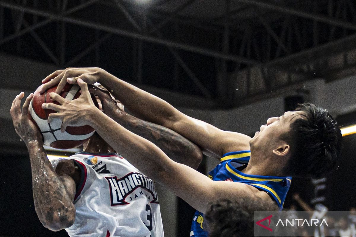 Hangtuah Jakarta kalahkan Satya Wacana 75-68, amankan zona "Playoff"