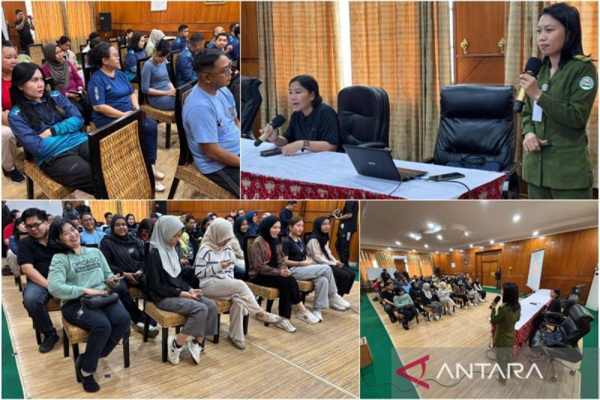 Bawa semangat hidup sehat, Disdagperin Kalteng edukasi pencegahan kanker bagi ASN