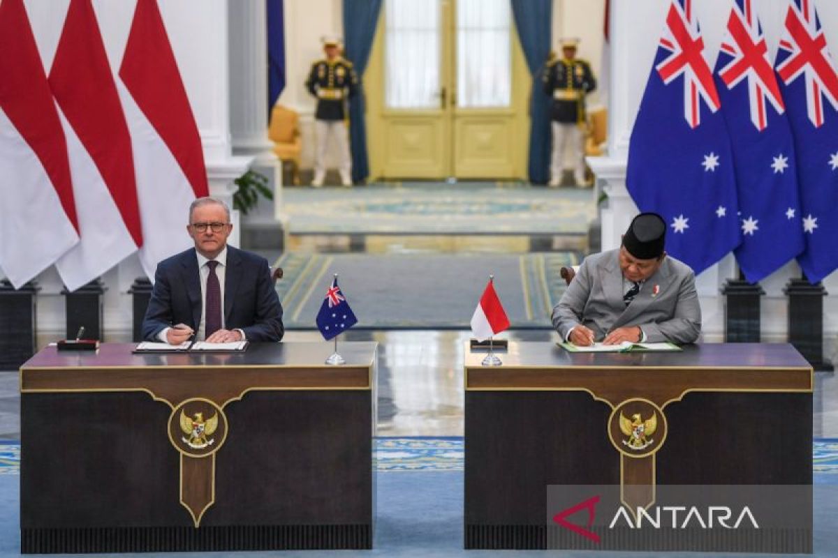 Pertemuan Prabowo dan PM Australia perkuat kerja sama strategis