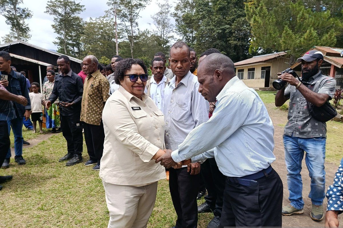 Kemendagri pastikan pembangunan aula STA Tom Bozeman rampung Agustus