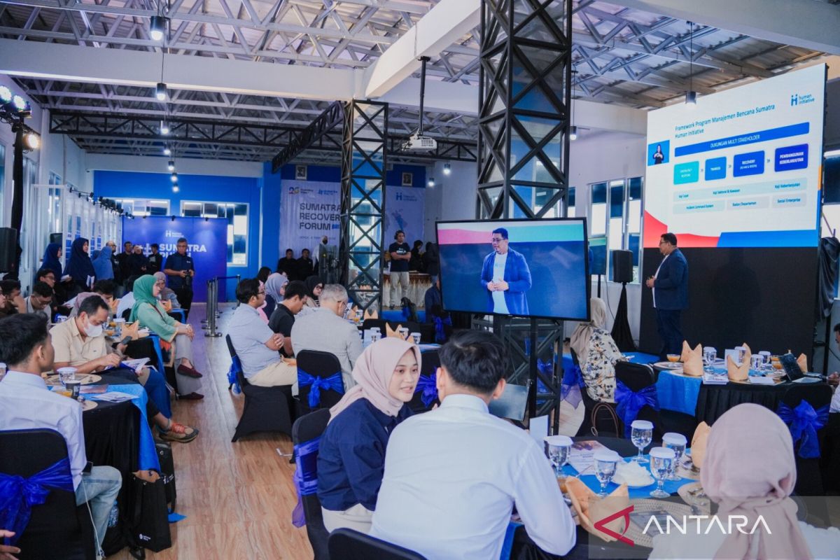 Human Initiative dorong pemulihan berkelanjutan lewat forum Sumatera