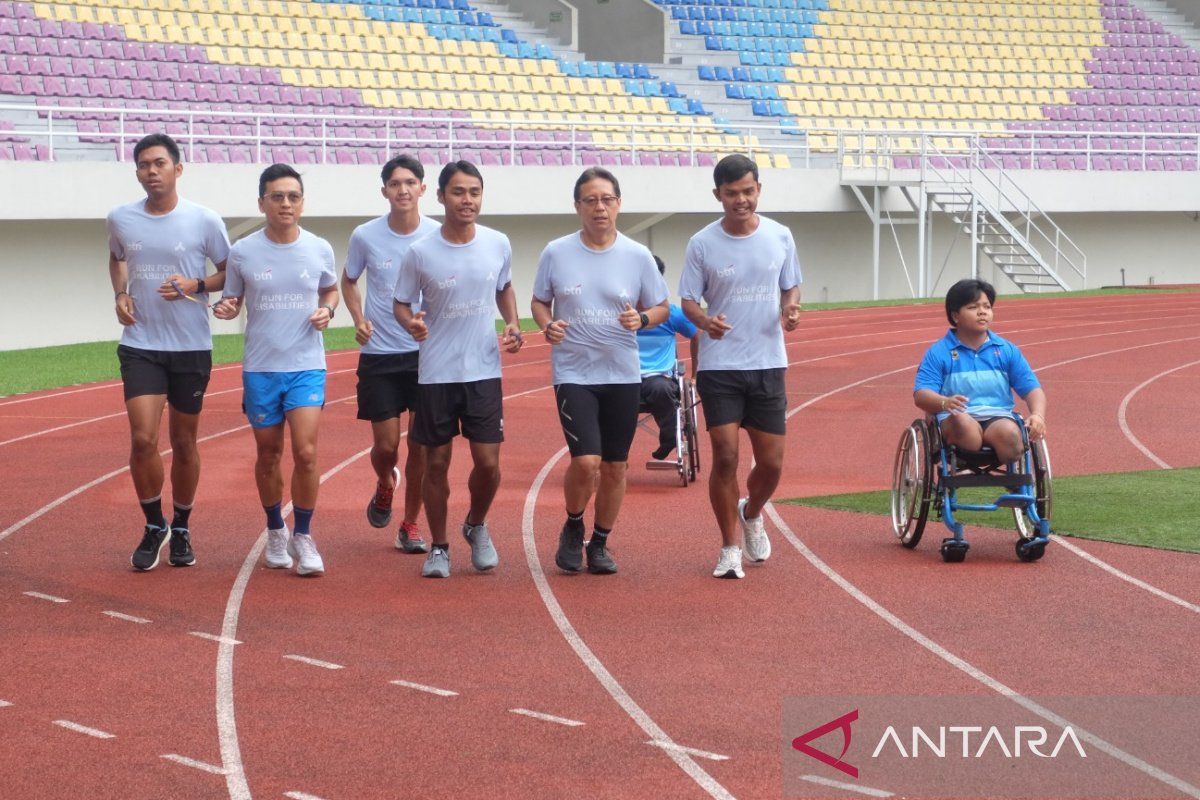 Menkes ajak lari disabilitas pada BTN Run for Disabilities di Solo