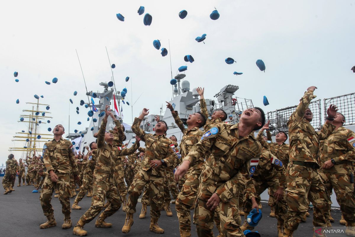 Satgas MTF TNI Konga XXVIII-P/UNIFIL tiba di Tanah Air usai misi perdamaian di Lebanon