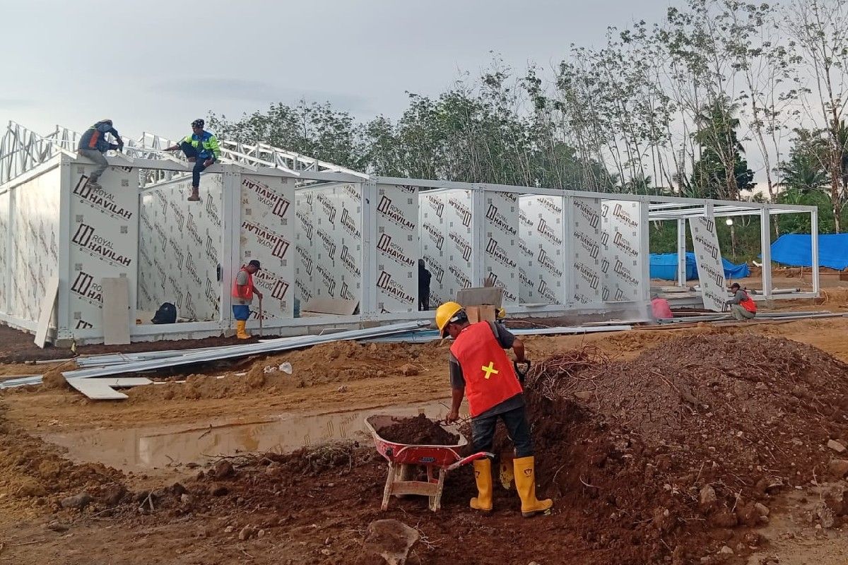 Kementerian PU percepat pembangunan huntara di Tapanuli Selatan