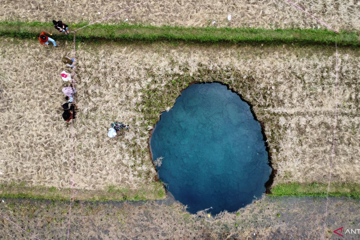 Badan Geologi ungkap sejumlah keunikan sinkhole Situjuah Batua