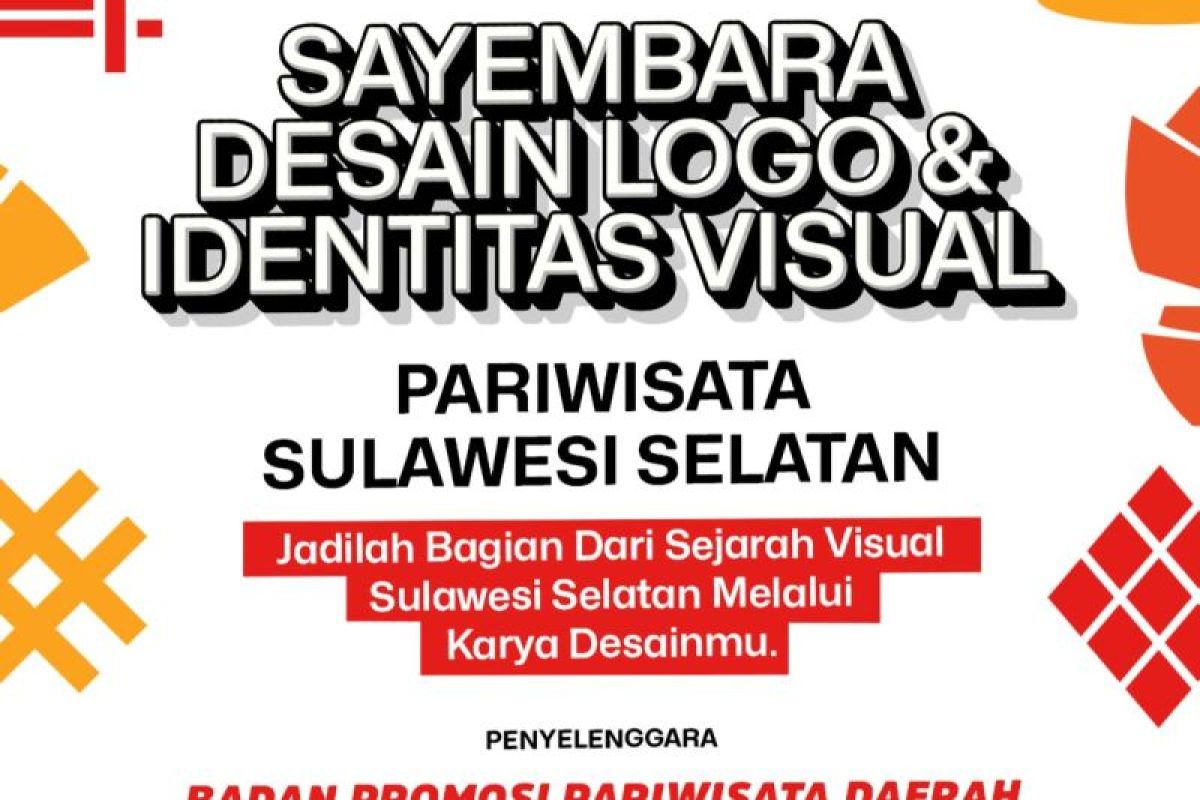 BPPD gelar sayembara logo baru Pariwisata Sulsel