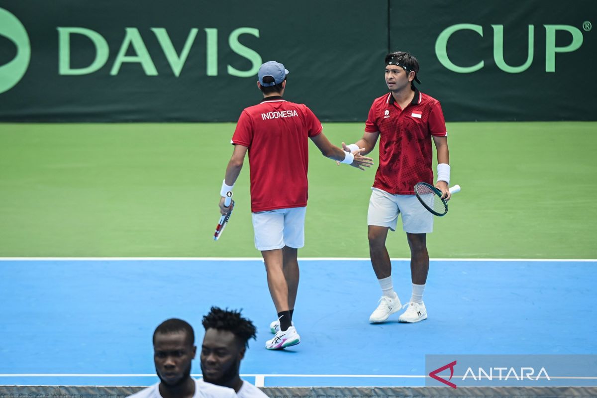 Tim tenis Indonesia lolos Grup II Dunia Piala Davis 2026 usai kalahkan Togo