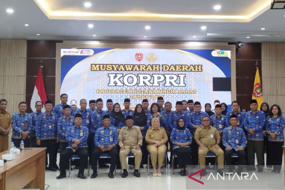 Bupati Kobar berharap Korpri bantu peningkatan kompetensi ASN