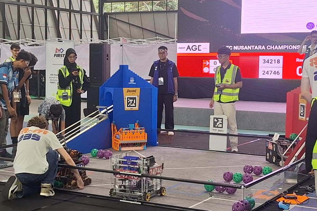 Kompetisi robotik FTC Nusantara Championship digelar di UI