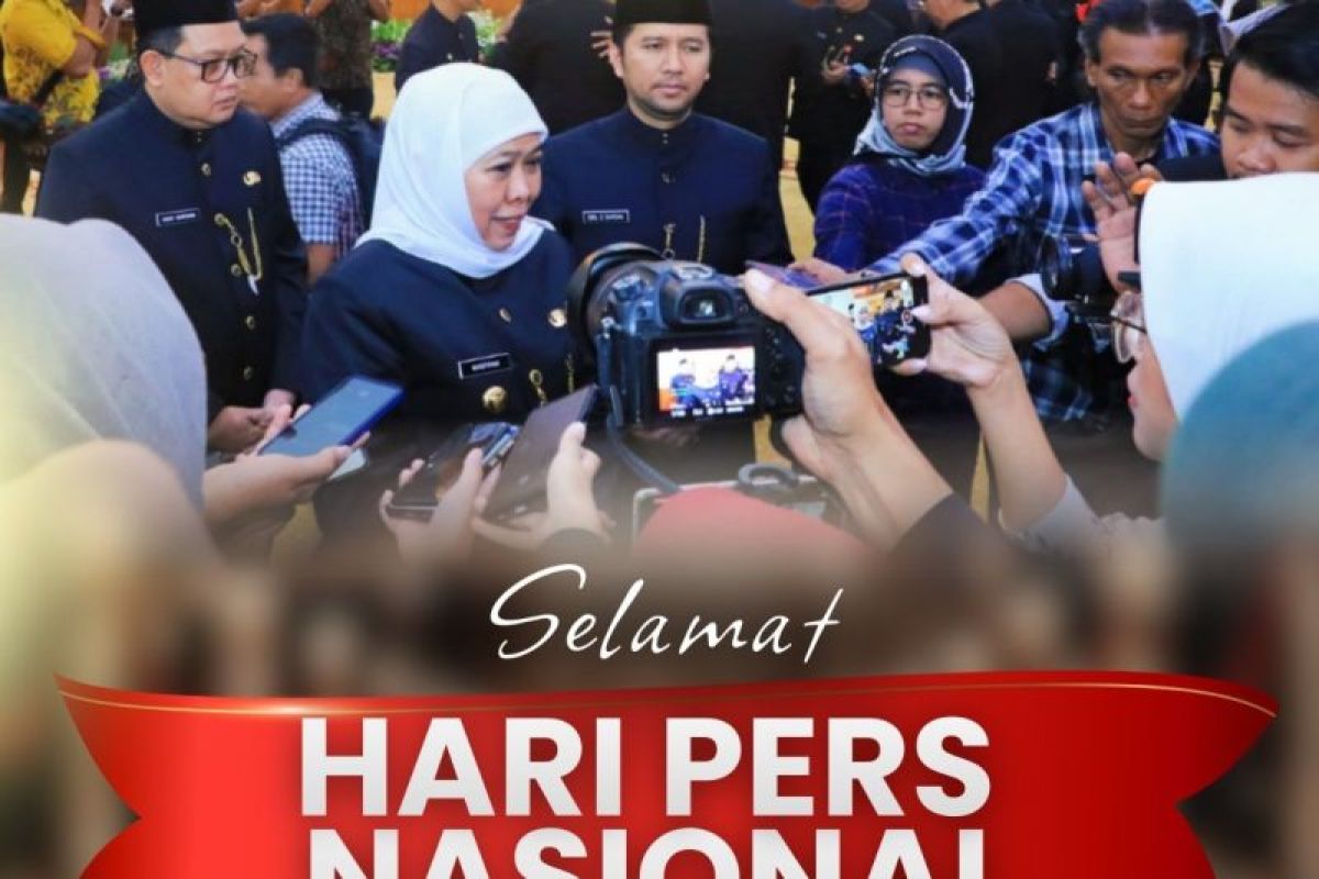 Khofifah ajak pers perkuat demokrasi dan kedaulatan bangsa