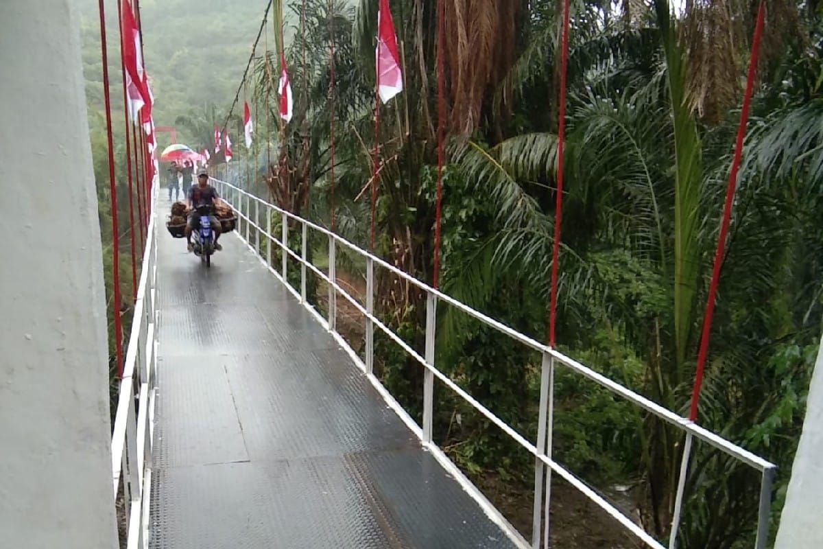 Kodam I/BB rampungkan jembatan di Paluta penghubung antarwilayah