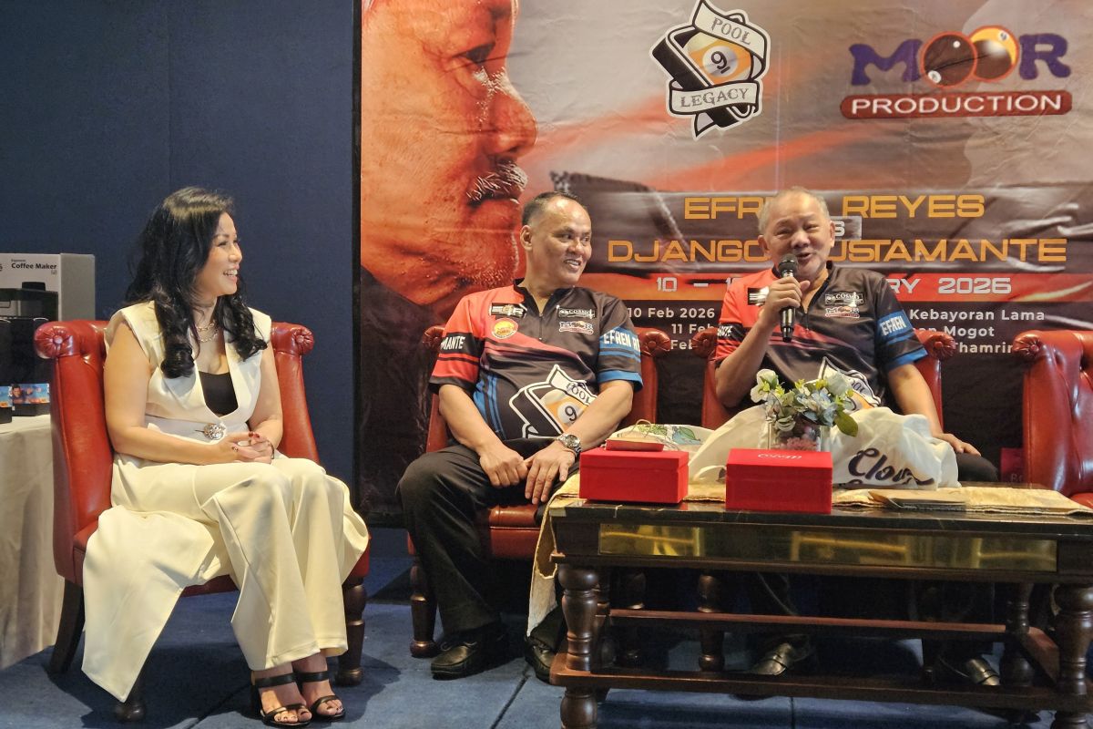 Dua atlet kelas dunia ramaikan ajang biliar di Jakarta