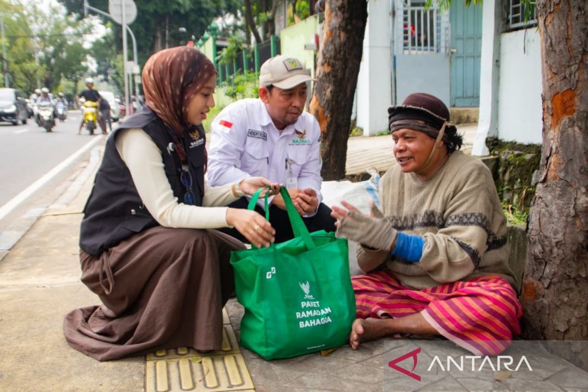 Baznas salurkan bantuan kepada keluarga prasejahtera jelang Ramadhan