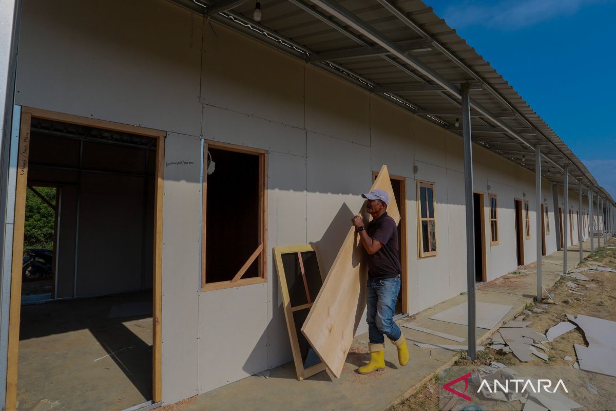 Realisasi pembangunan huntara di Aceh mencapai 3.248 unit