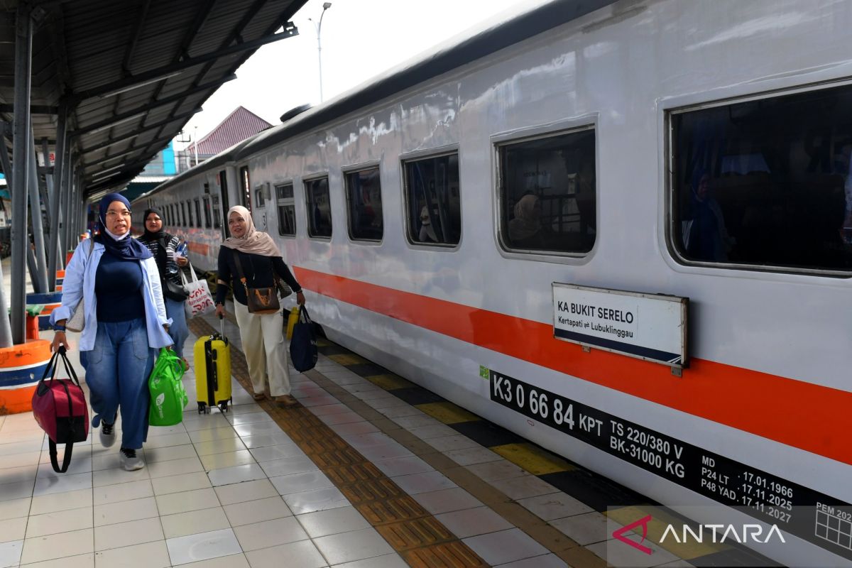Cara cek sisa kuota Mudik Gratis KAI Palembang 2026, 1.400-an tiket ludes