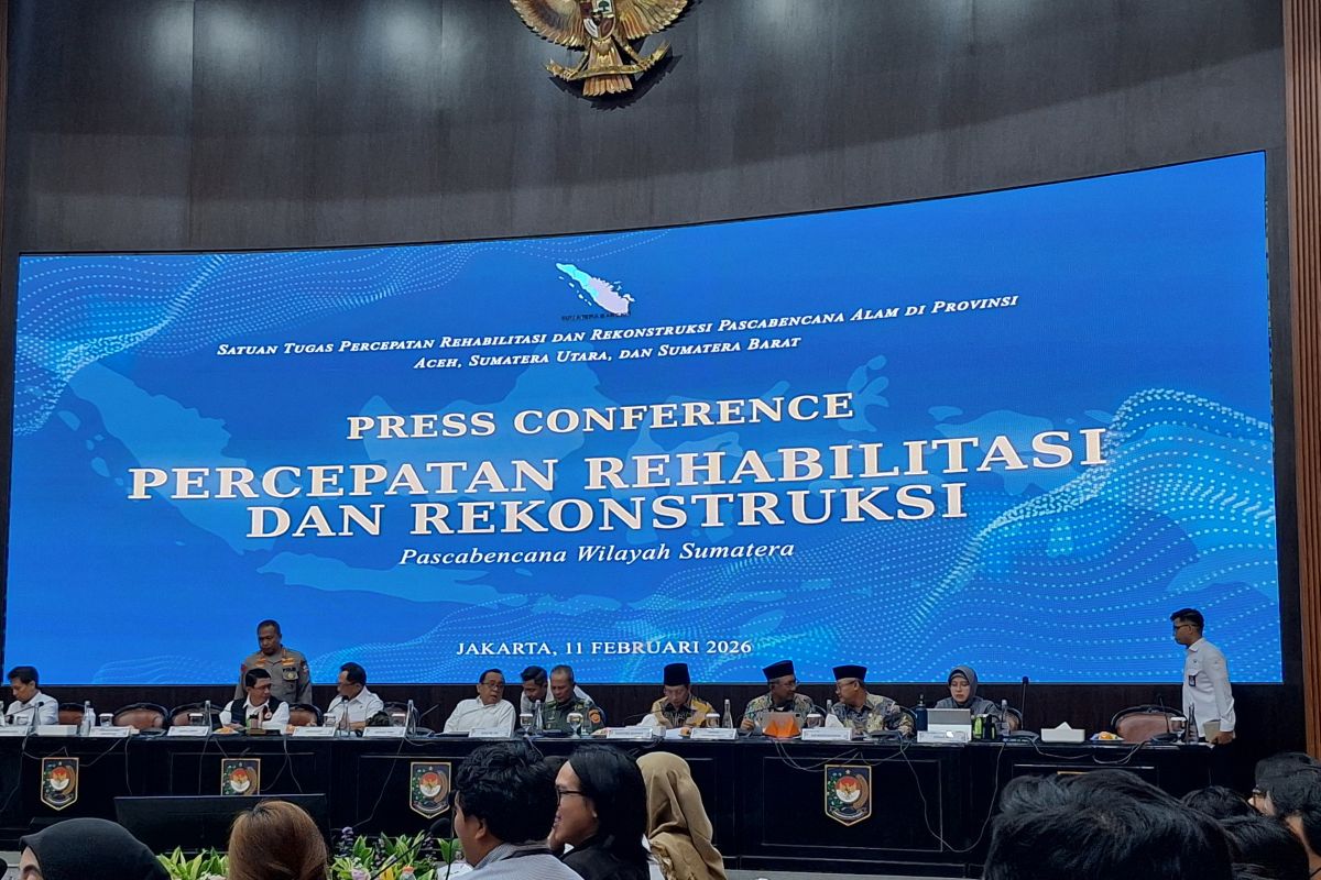 Satgas PRR percepat rehabilitasi sarana pendidikan di Sumatera