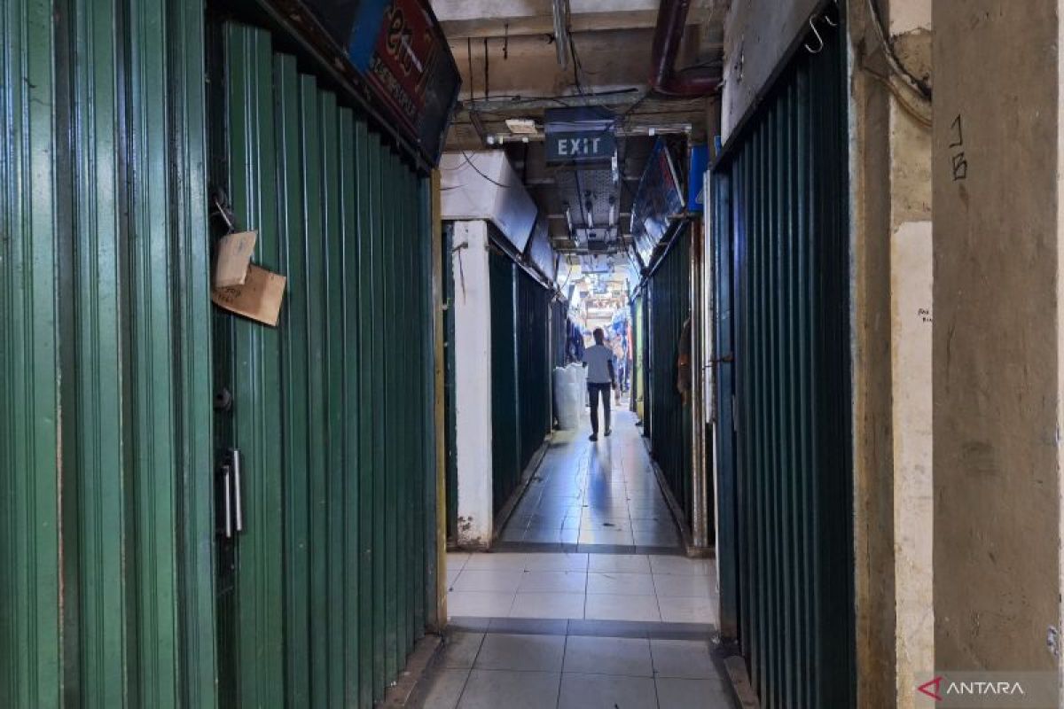 Ini penyebab sejumlah kios di Pasar Cipulir cenderung sepi