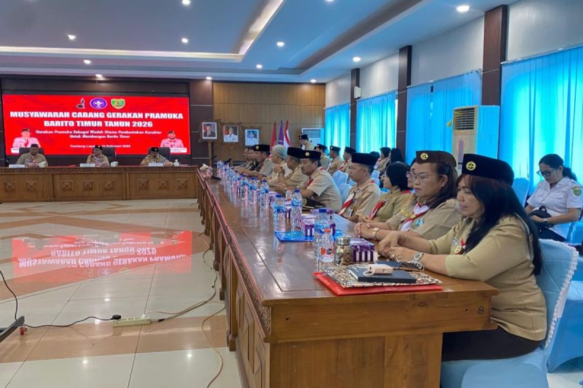 Sekda Bartim minta pramuka susun program strategis lima tahun
