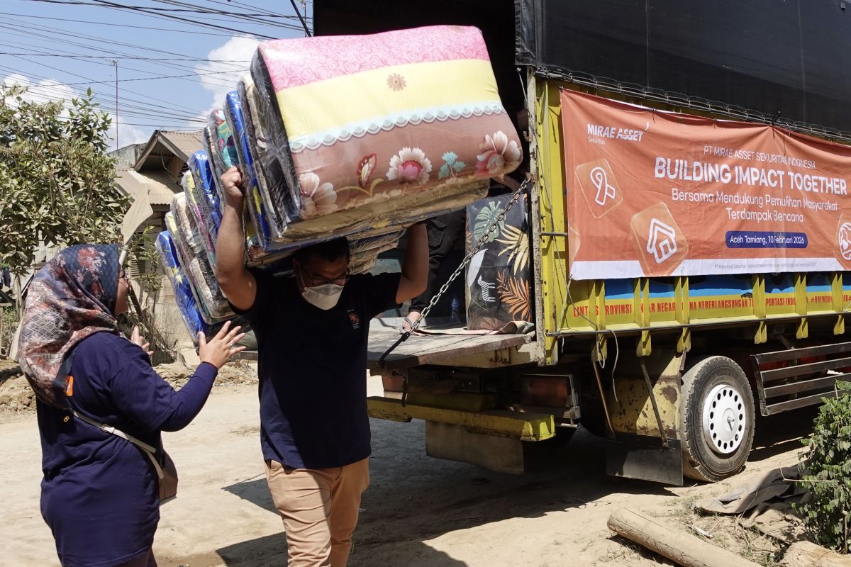 Dukung pemulihan, Mirae Asset Sekuritas salurkan bantuan Aceh Tamiang
